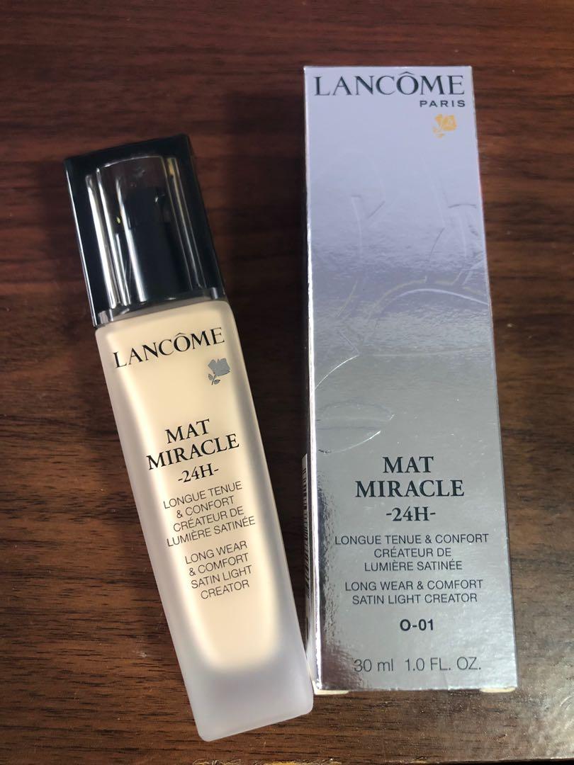 Lancome Mat Miracle Foundation 24h 30ml On Carousell