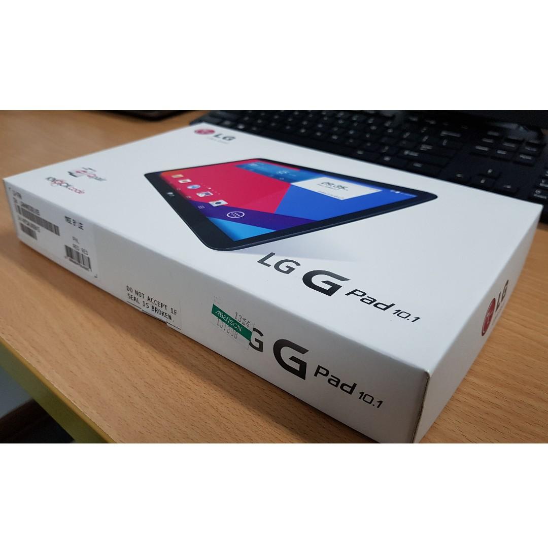 Lg G Pad 10 1 16gb Red Mobile Phones Tablets Tablets On Carousell