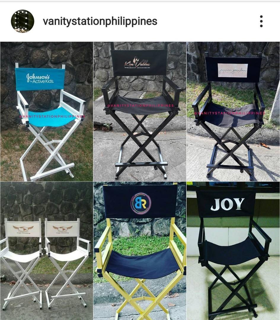 Makeup Artist Chair Portable Foldable On Carousell