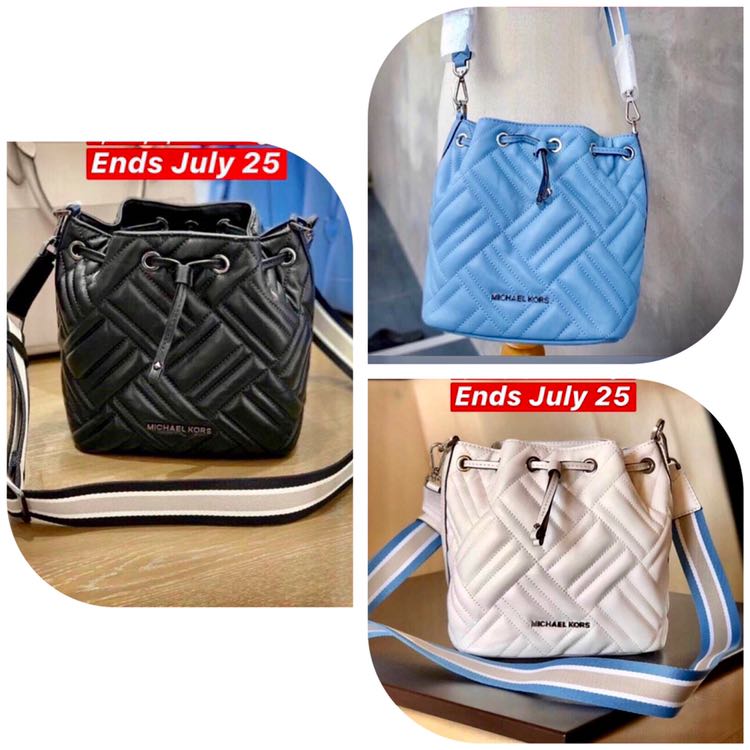 mk bucket sling bag