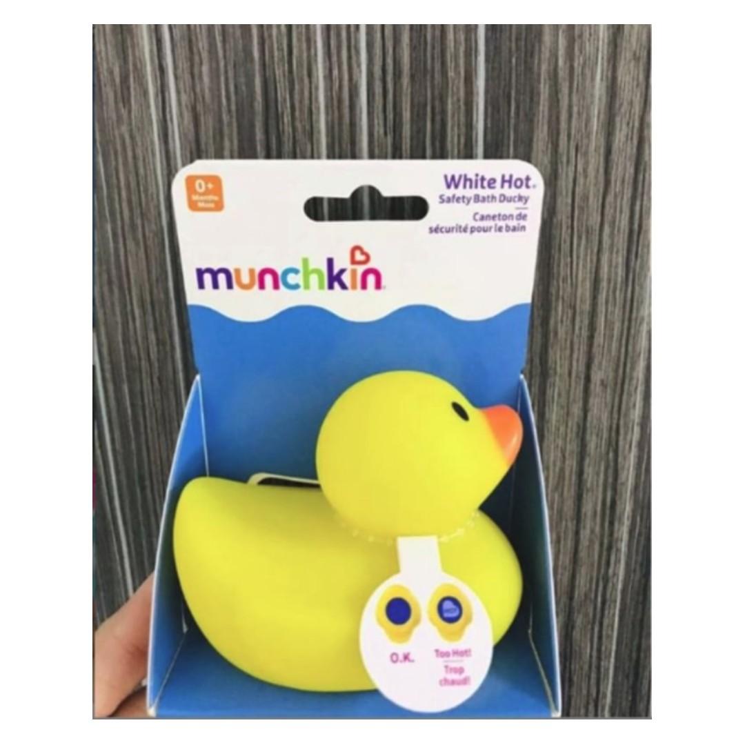 Munchkin 麥肯齊小黃鴨感溫變色洗澡玩具 兒童 孕婦用品 玩具 Carousell