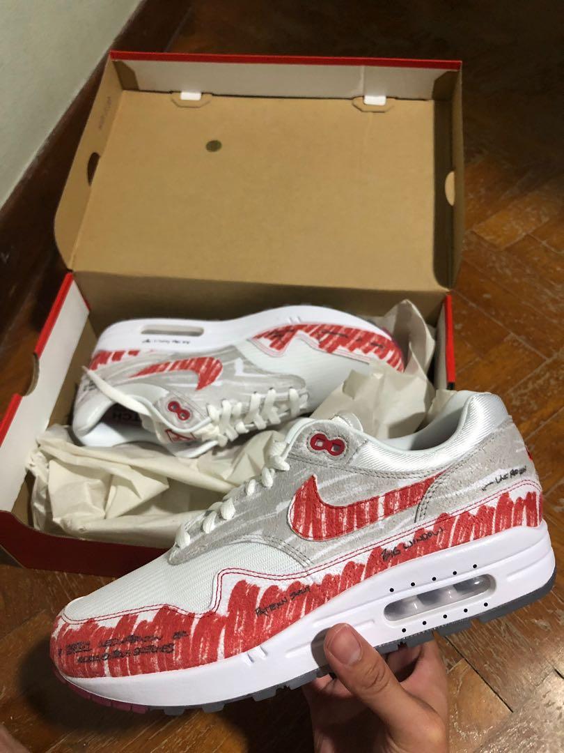 air max 1 sketch to self