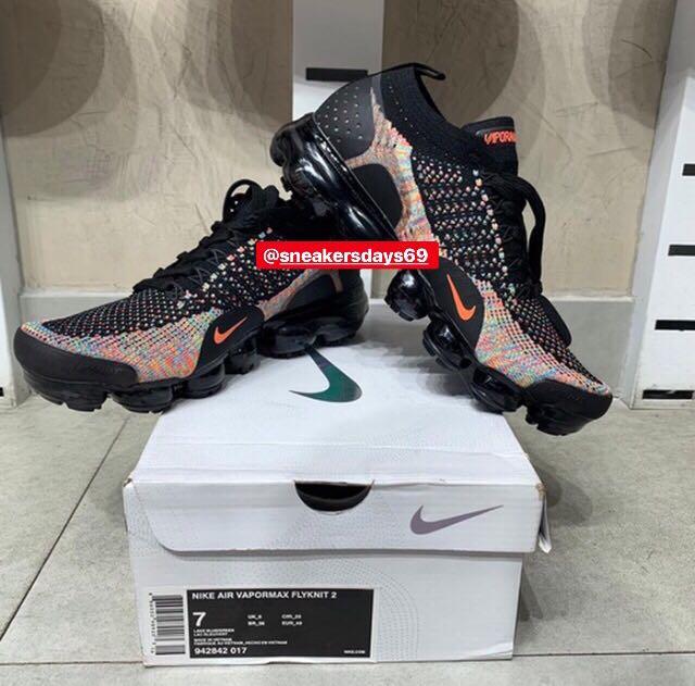 vapormax flyknit 2 multicolor