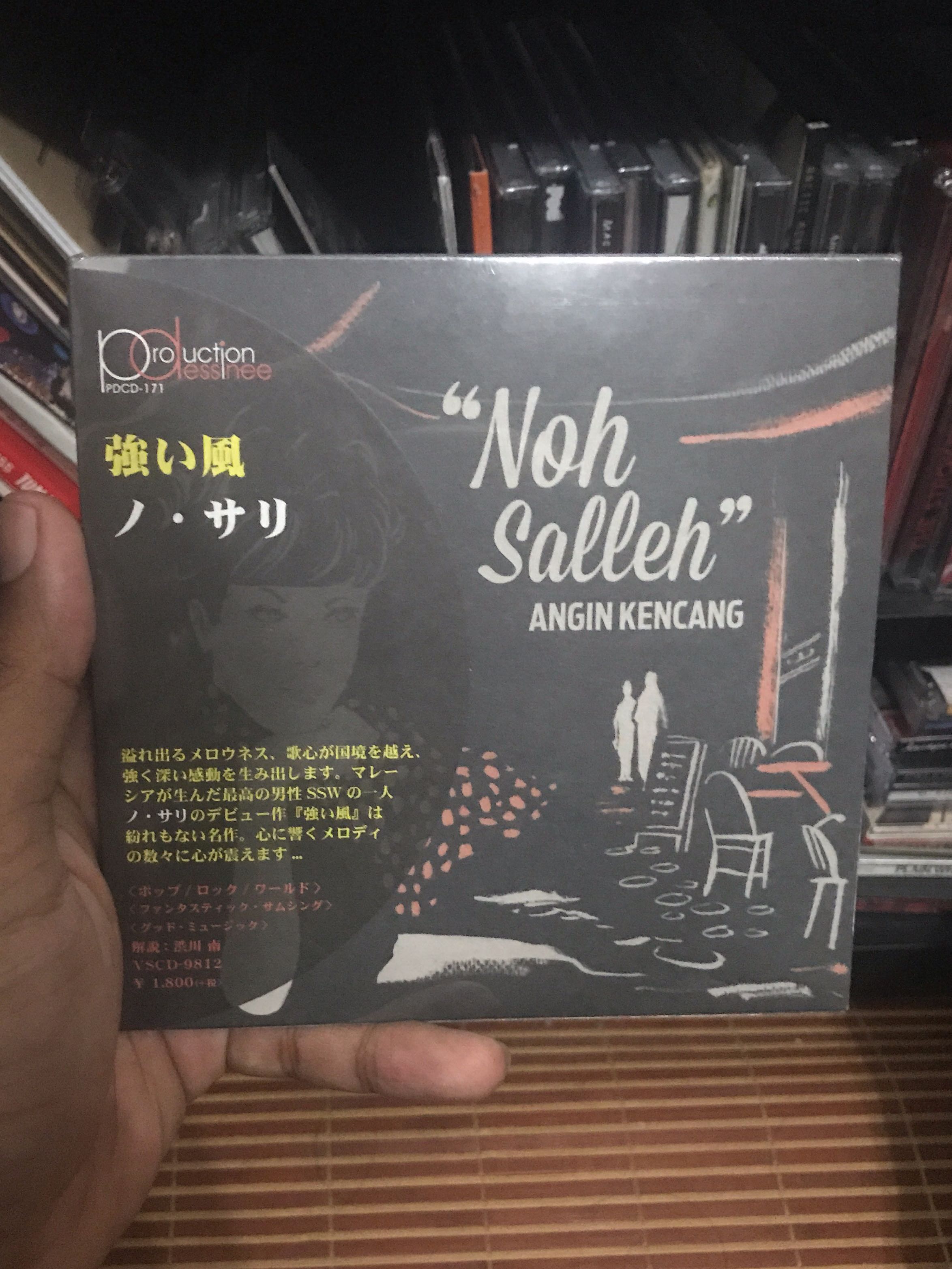 Promotion Shipping Free Noh Salleh Angin Kencang Japan Press Music Media Cd S Dvd S Other Media On Carousell