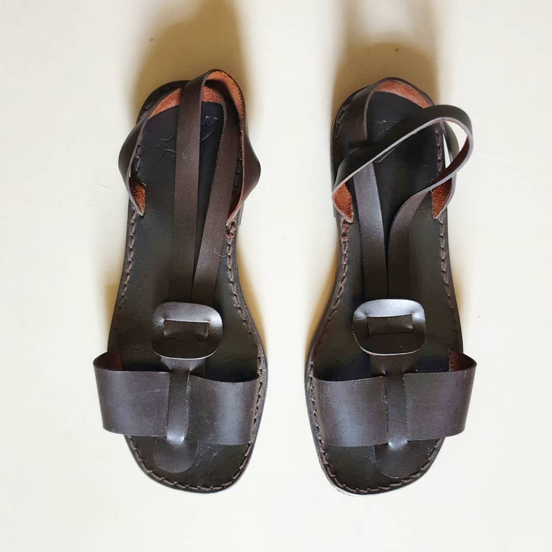 Our Tribe Leather Sandals Women s Fashion Footwear Flats