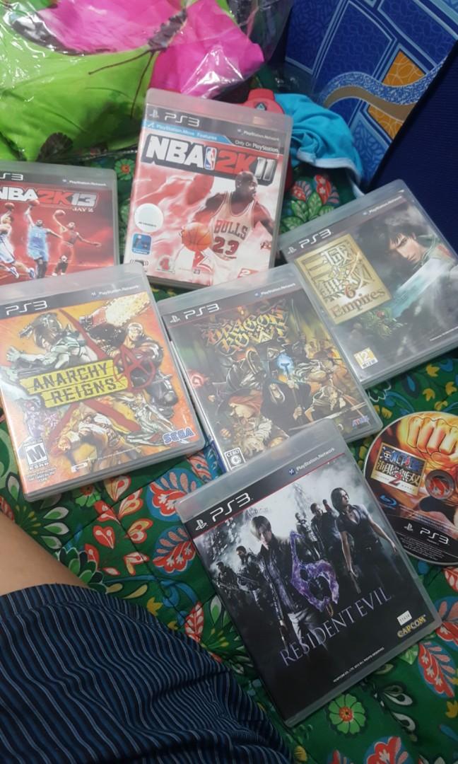 Ps3 cd games (Category: Controllers) located in Makati City. Submitted by tsikzmagnet (Listing ID 241731346, Image 1). Description: Ps3 cd games Used 2 to 3x only Please see photos for reference and games title Selling it per piece or lot Pm or sms.