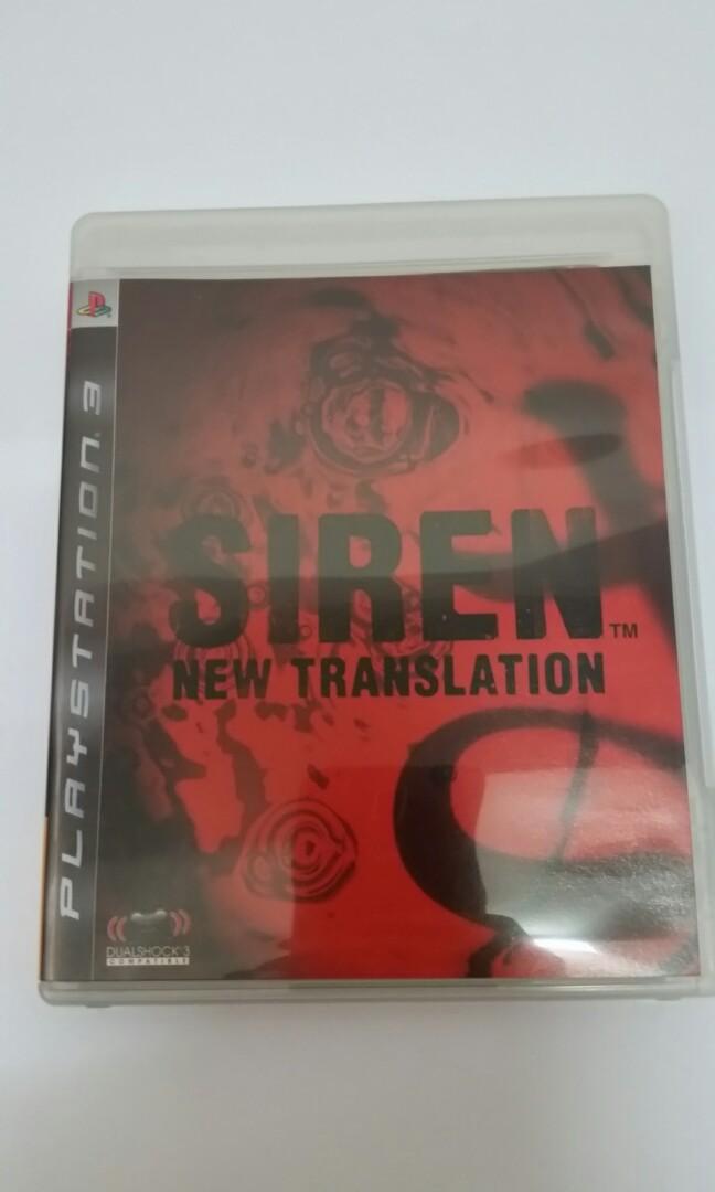Ps3 Game Siren 遊戲機 遊戲機遊戲 Carousell