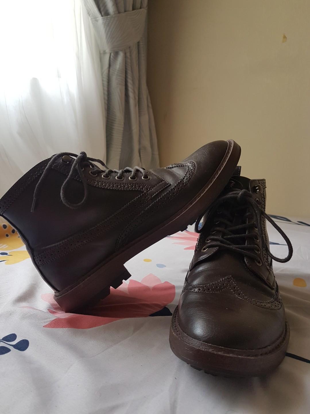 Pull and bear brogues sales