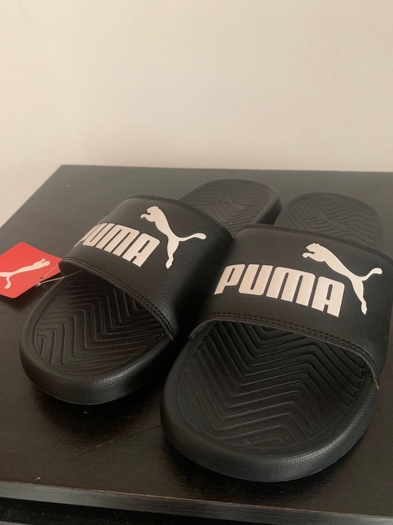 Puma Sliders, Men's Fashion, Footwear, Flipflops and Slides on Carousell