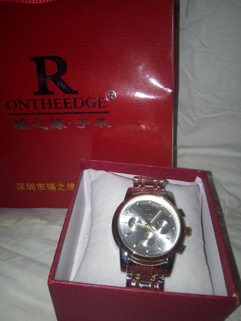 R ON The Edge Men s Watch Men s Fashion Watches Accessories