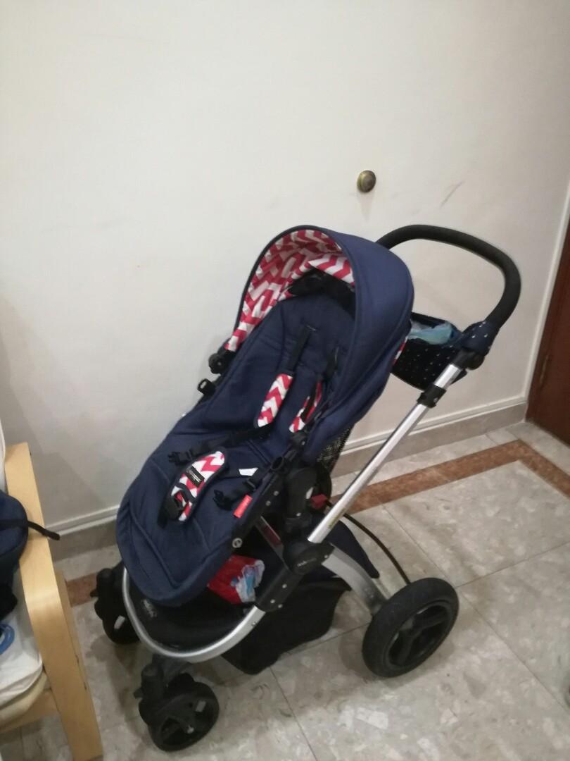 reds baby stroller