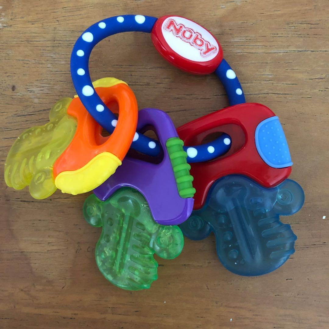 nuby ice gel teether keys