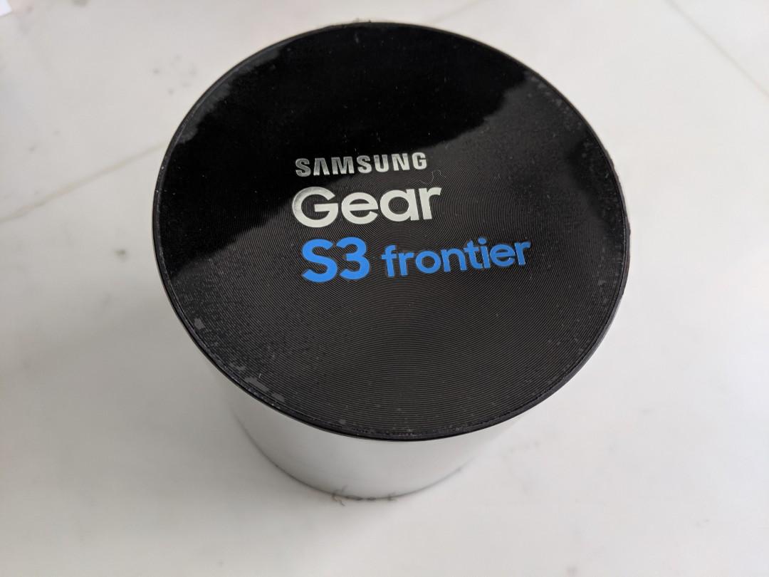 samsung gear s3 frontier color space gray