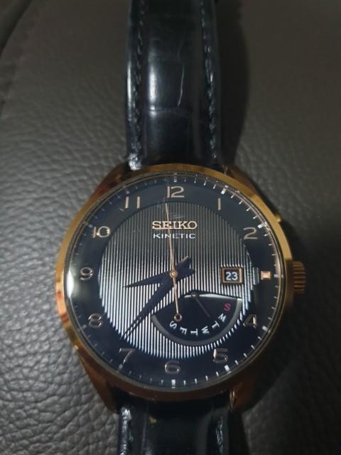 Seiko - Kinetic - 5M84-0AC0, Men's Fashion, Watches & Accessories, Watches  on Carousell