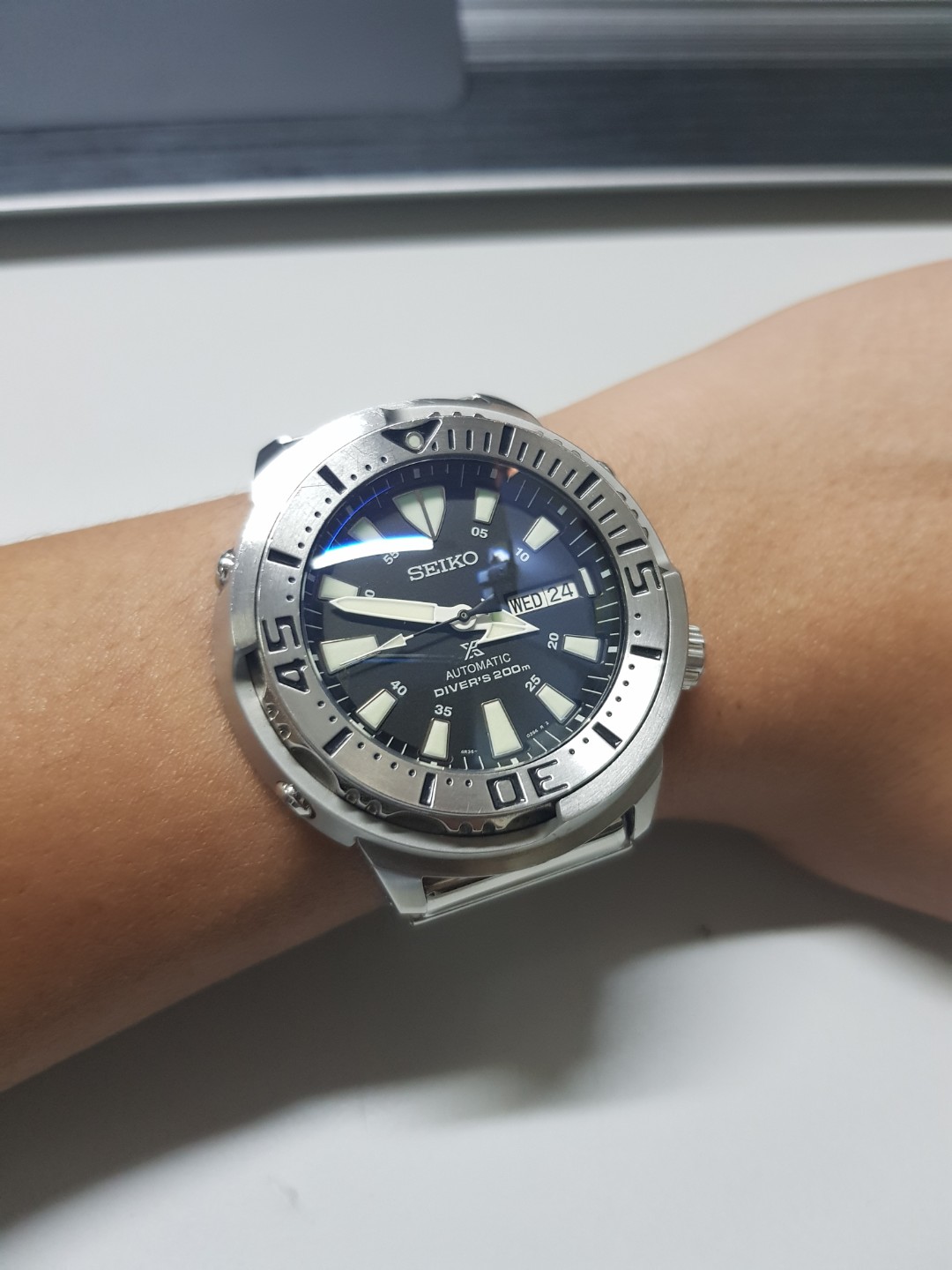SEIKO SRP637K1 SRP637 PROSPEX DIVER WATCH W SAPPHIRE CRYSTAL BABY TUNA  MONSTER, Men's Fashion, Watches & Accessories, Watches on Carousell