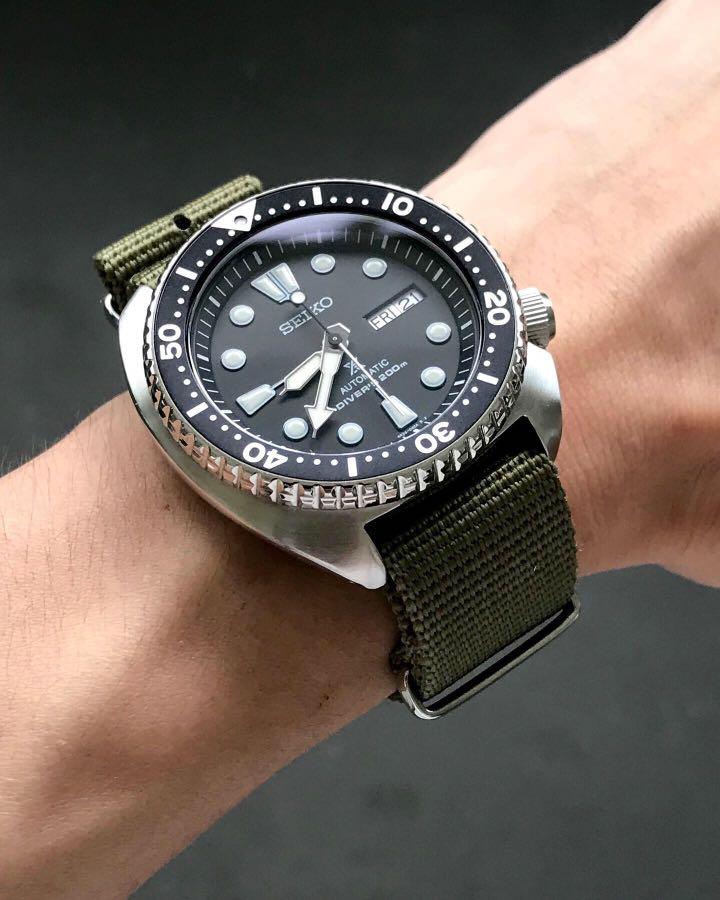 Seiko Turtle SRP777, Luxury, Watches on Carousell