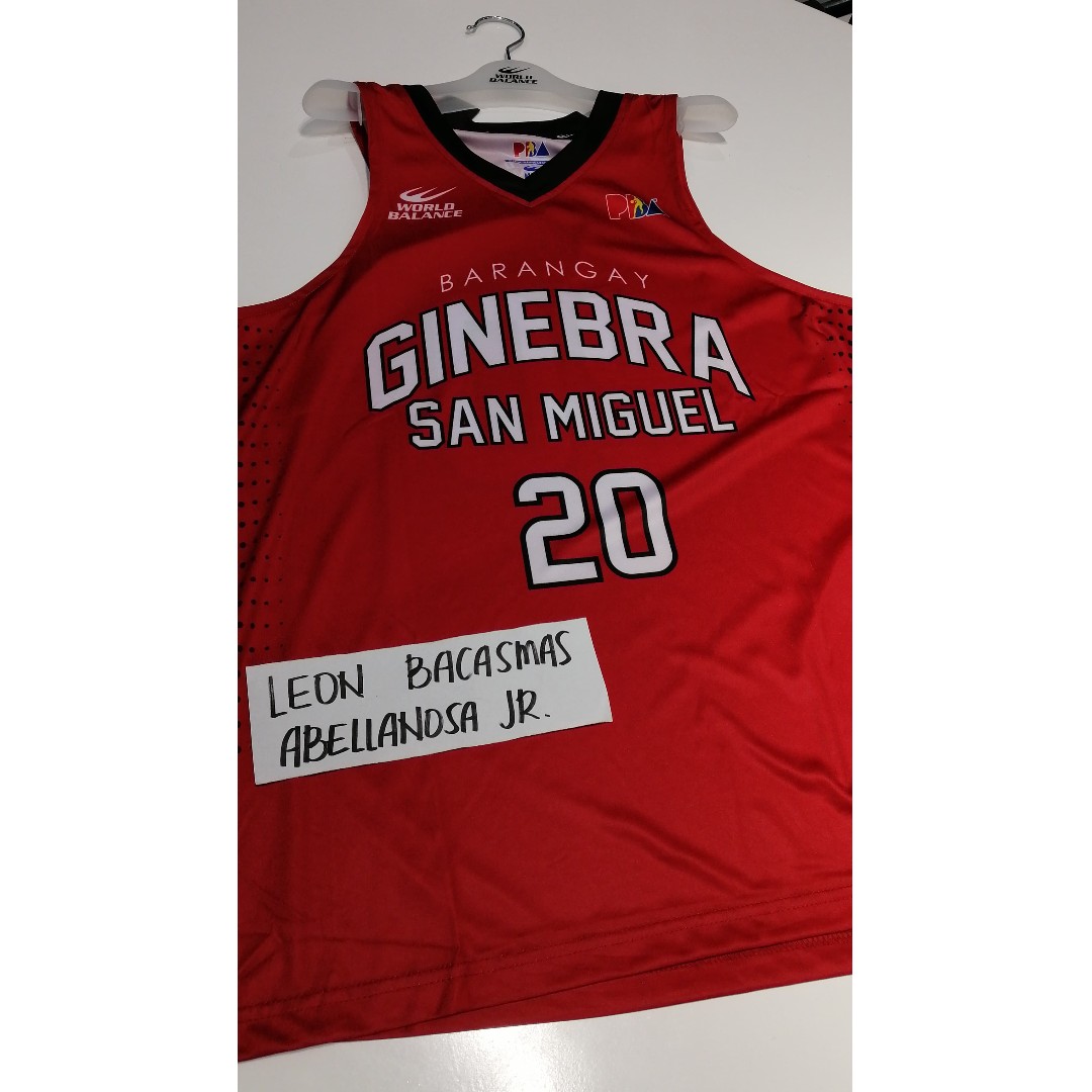 ginebra jersey red