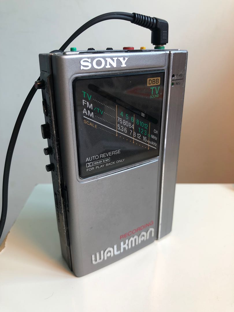 Sony Walkman WM-F404 DBB made in Japan, 音響器材, 可攜式音響設備