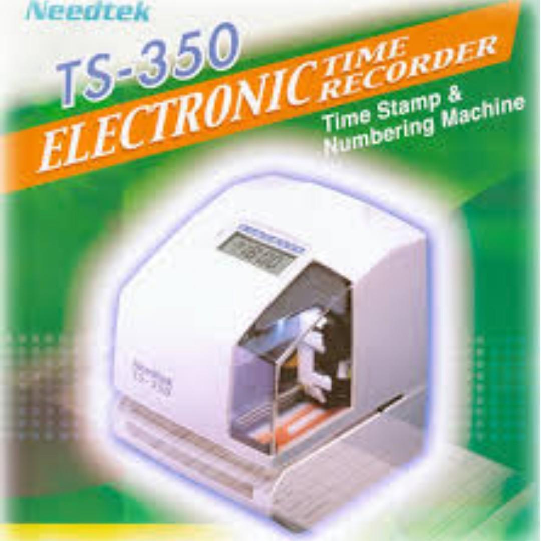 Stamping Machine. Time Stamp Machine, Computers & Tech, Office ...