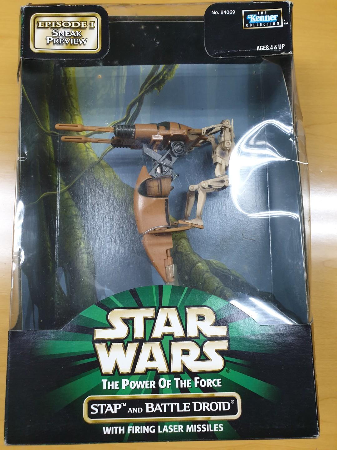 Kenner Star Wars Stap And Battle Droid Potf Action Figure for sale online 