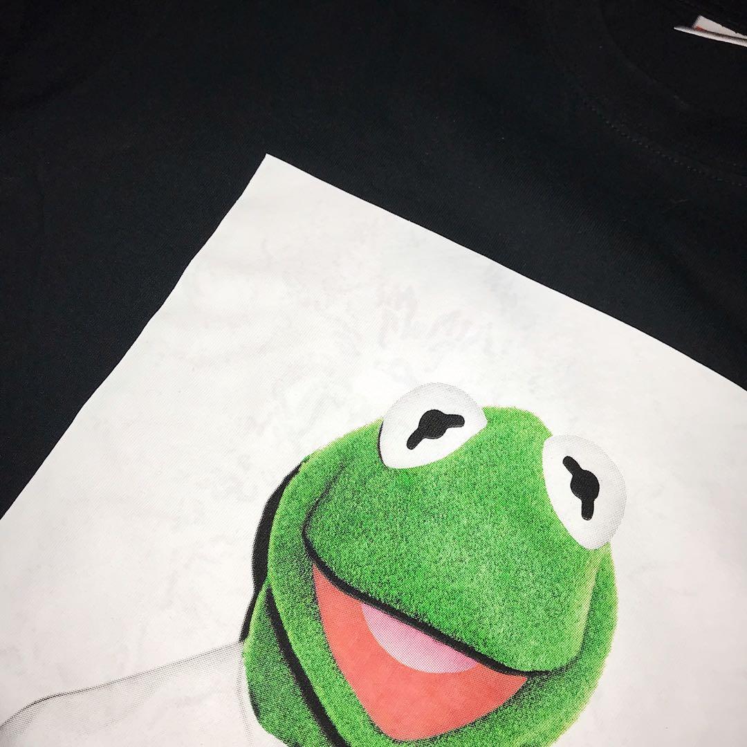 SUPREME Kermit the Frog T-Shirt, Fesyen 