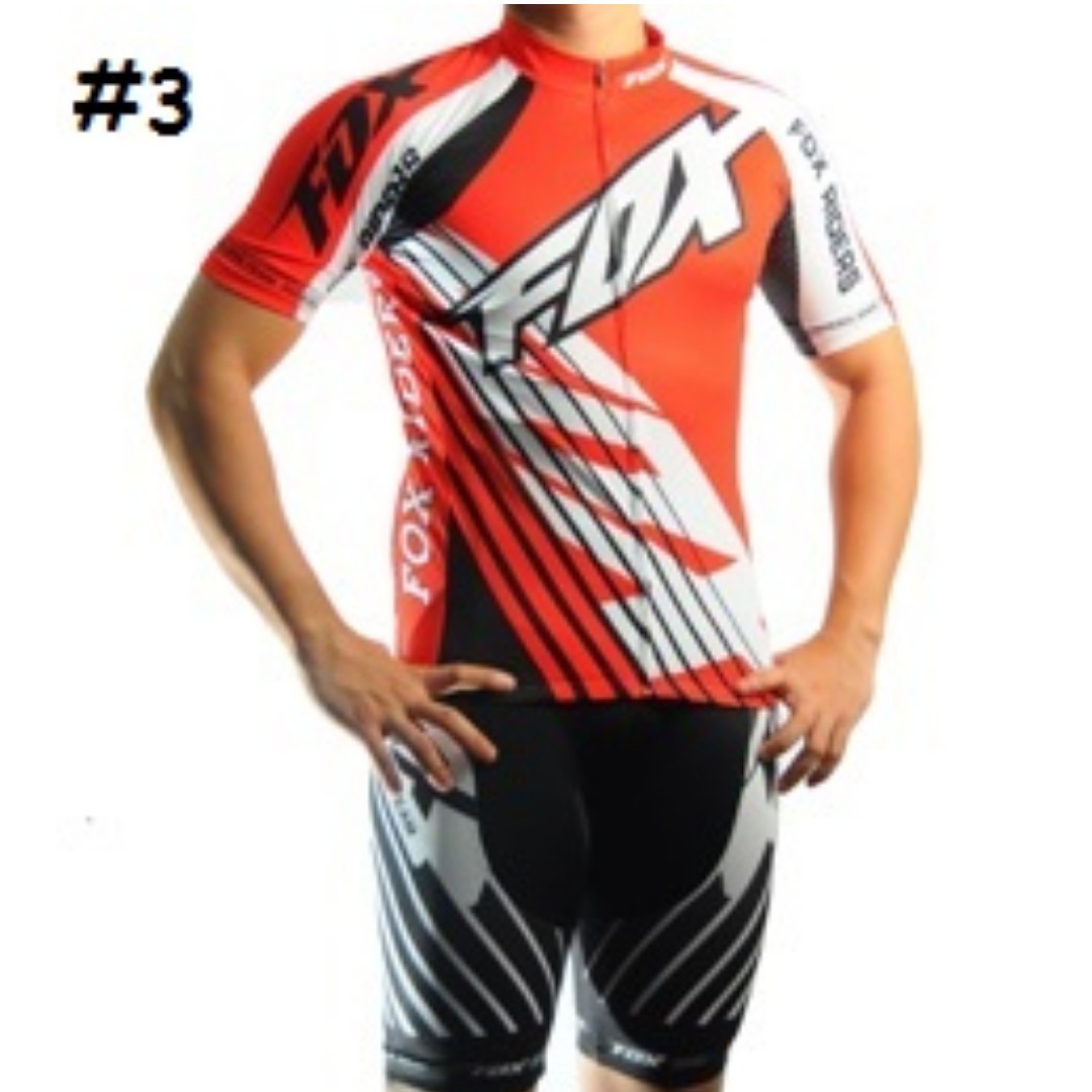 fox road bike jersey