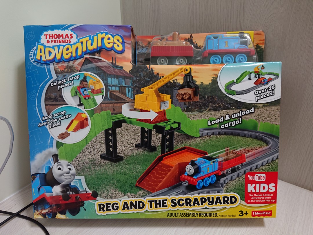 thomas and friends reg and the scrapyard