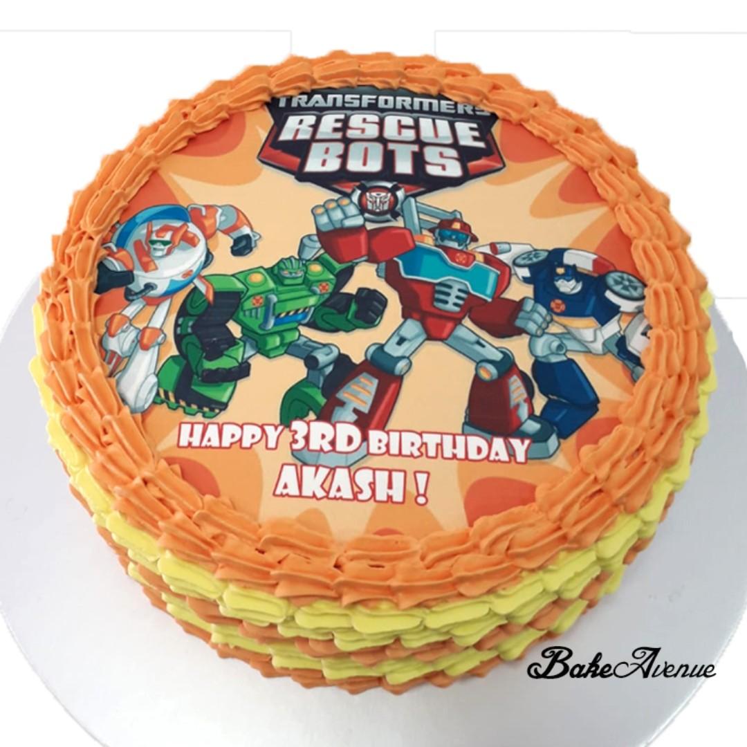 Transformer Rescue Bots Ombre Cake Food Drinks Baked Goods On Carousell Sign up to receive updates on what's new in our cakesdecor family. transformer rescue bots ombre cake