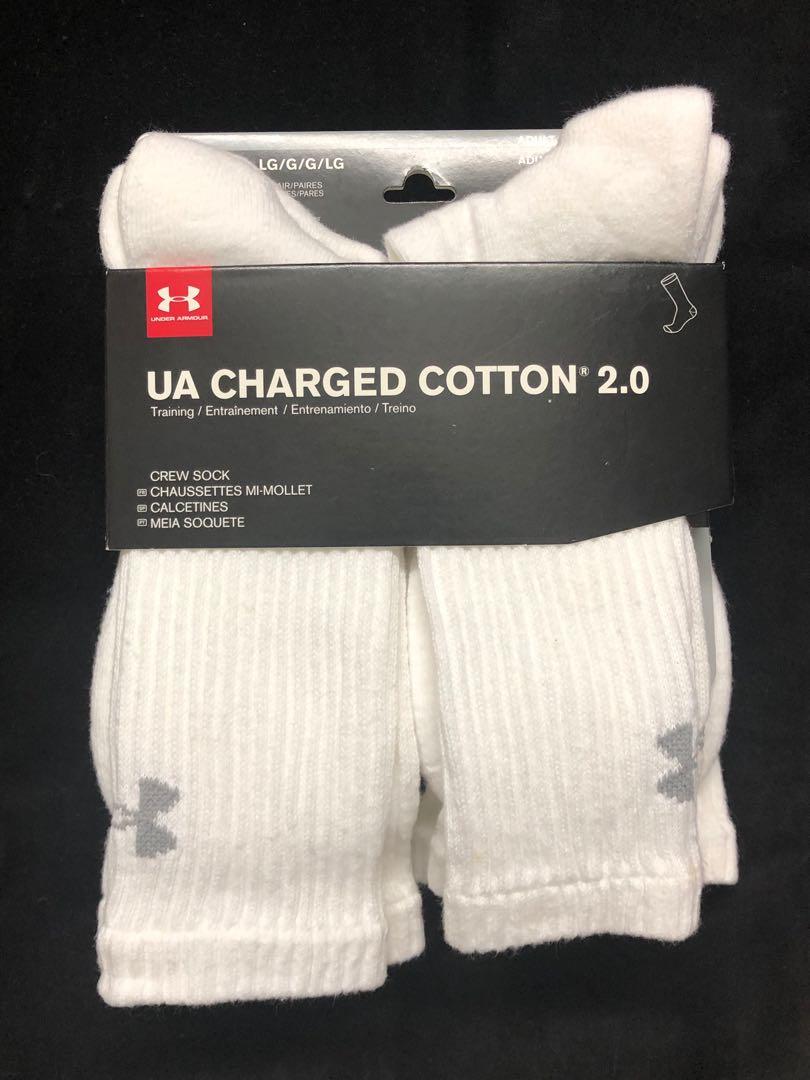 ua charged cotton socks