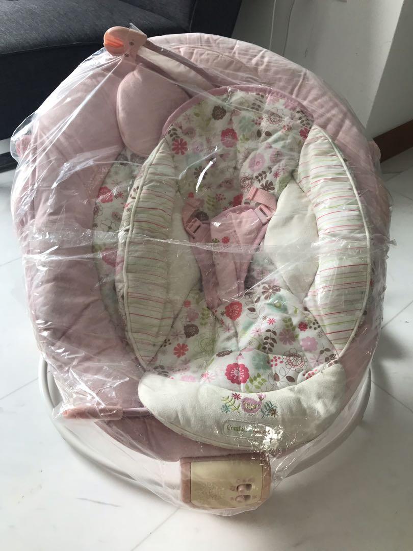 Used Bright Starts Comfort Harmony Bouncer Babies Kids Toys