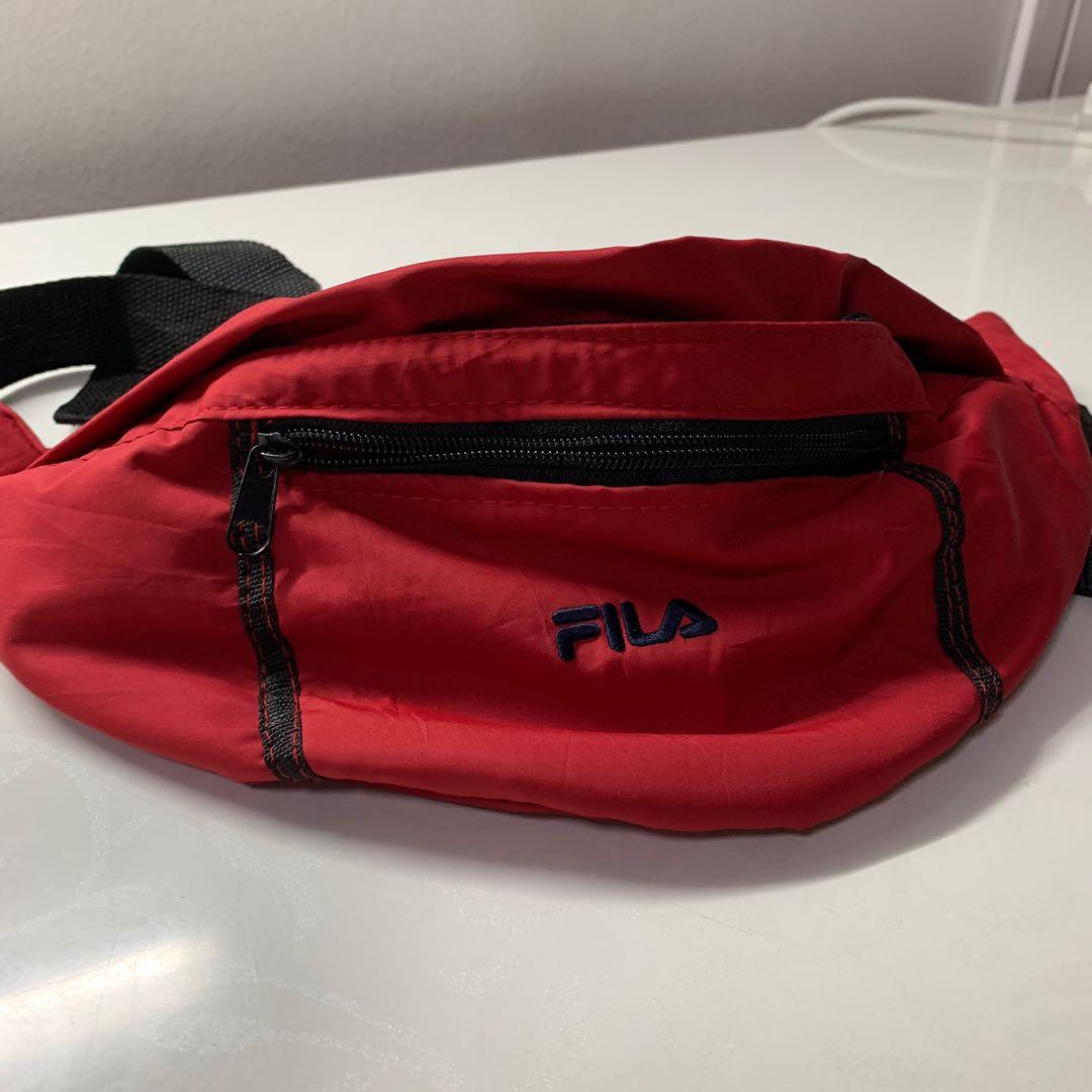 fila fanny pack red