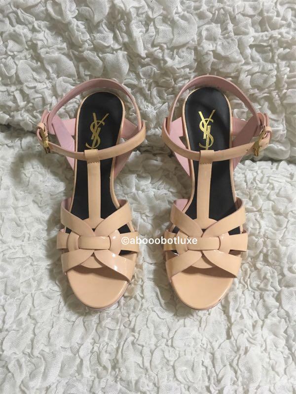 ysl tribute low heel