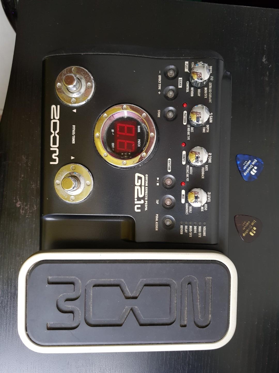 Zoom G2 1u Guitar Pedal Music Media Music Accessories On Carousell