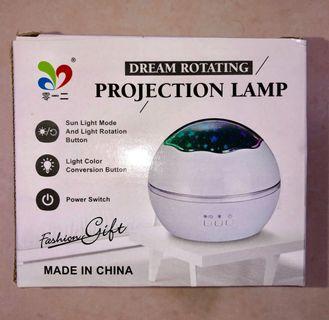 Dream rotating projection lamp