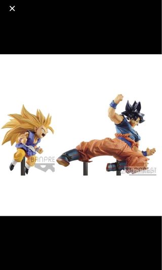 Figure, Bandai Banpresto, Dragon Ball Gt Blood of Saiyans Special IIi -  Super Saiyan 4 Goku Ref. 34948/34949, Multicor