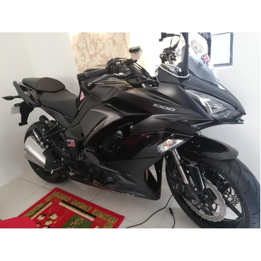 Ninja outlet z1000 mileage