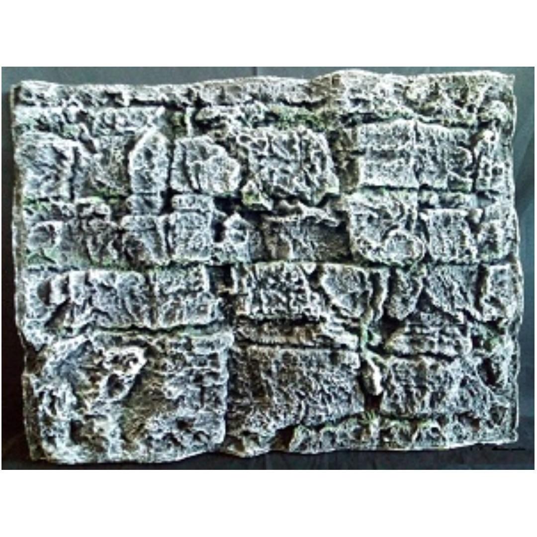 3d Aquarium Background Rock Formation Gray Pets Supplies Pet Accessories On Carousell