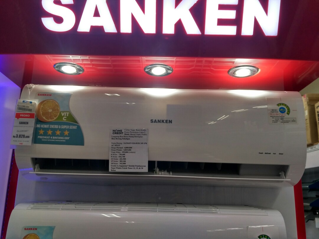 Ac Sanken 1 Pk Ac Sanken Er 09 Ec 09 1pk Ac Split Cicilan Tanpa Kartu Kredit