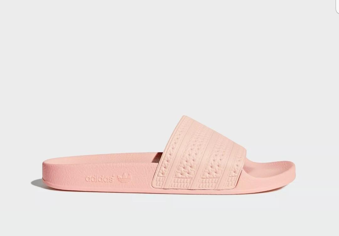 adidas adilette haze coral