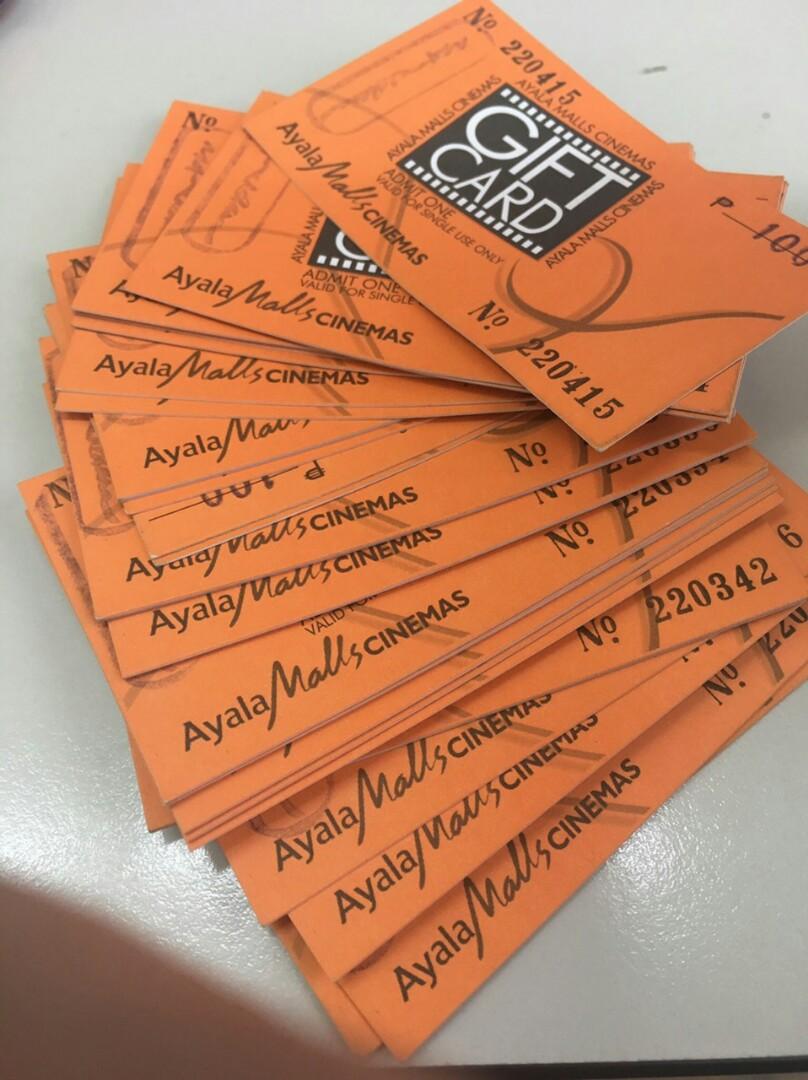 Ayala Malls Cinema Gift Card, Tickets & Vouchers, Store ...