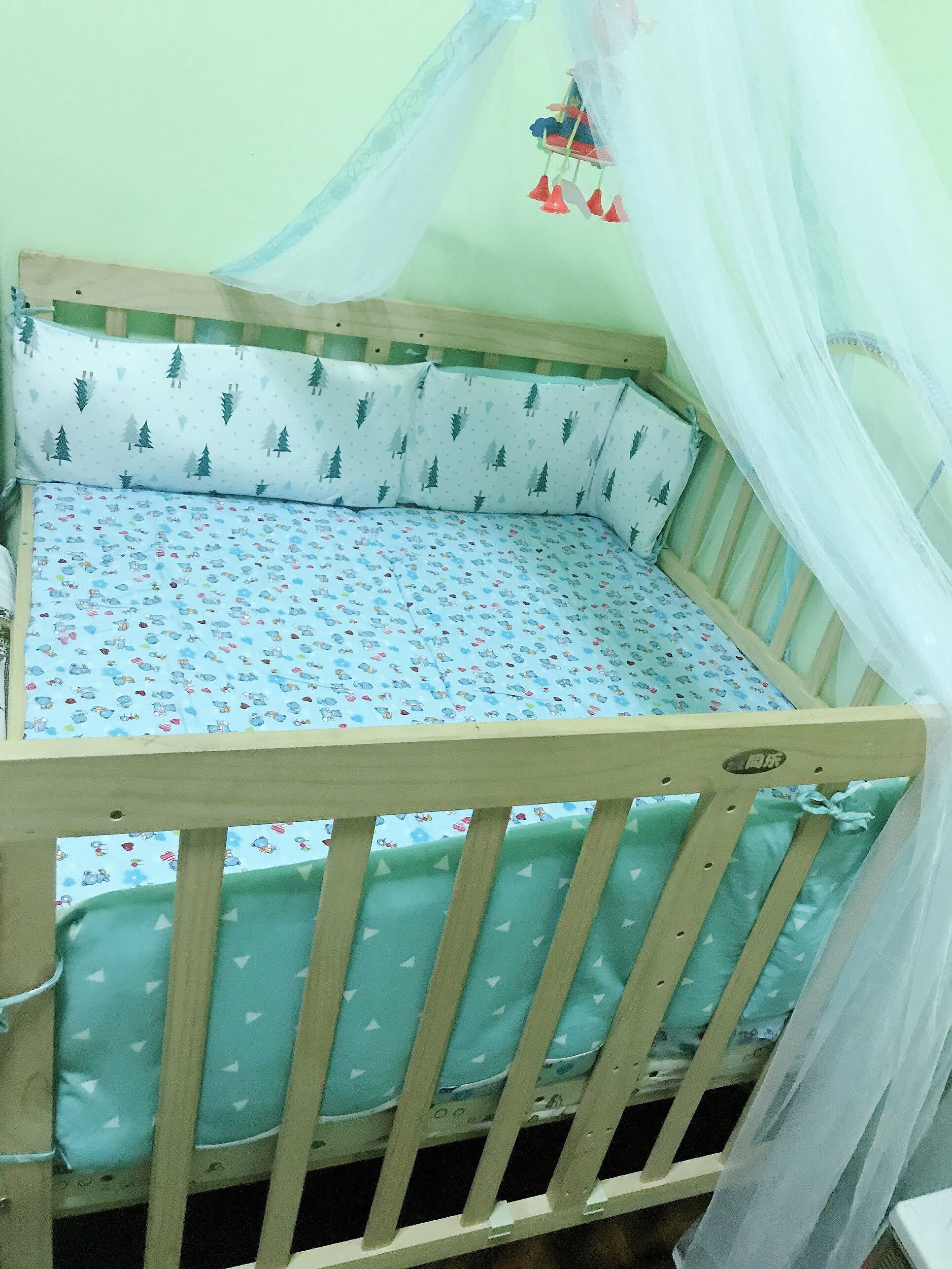 Twin babies cot, Babies & Kids, Baby Nursery & Kids Furniture, Cots & Cribs on Carousell