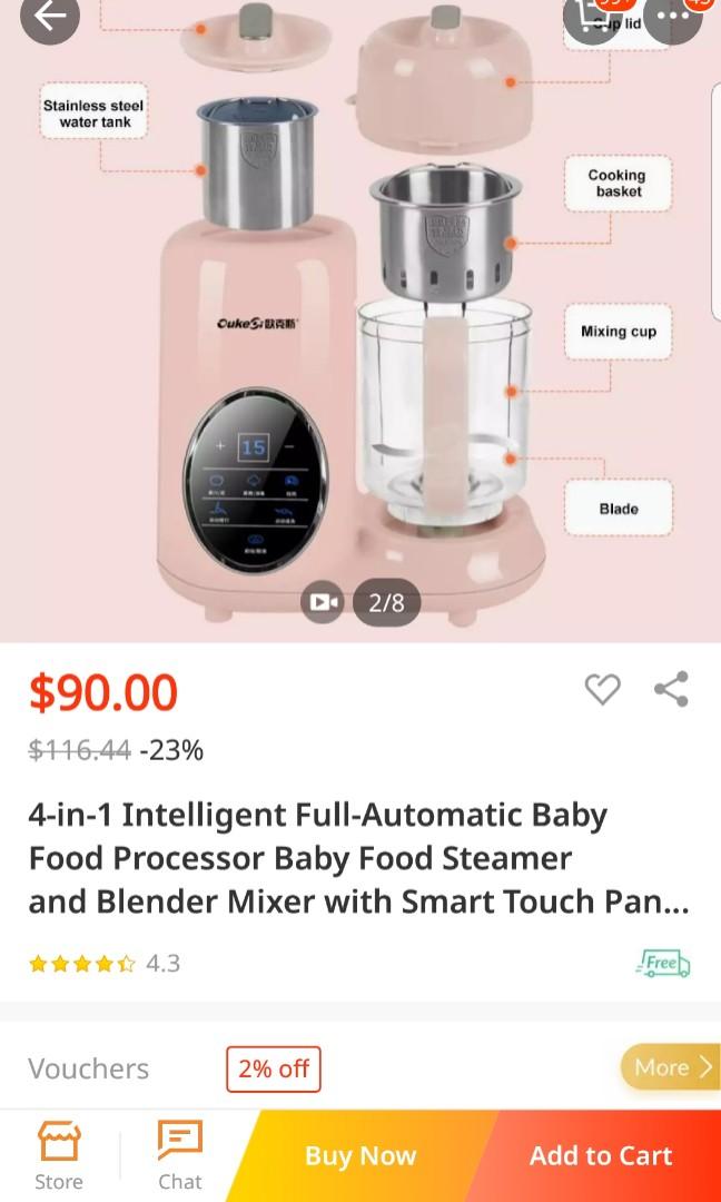 ouke baby food processor