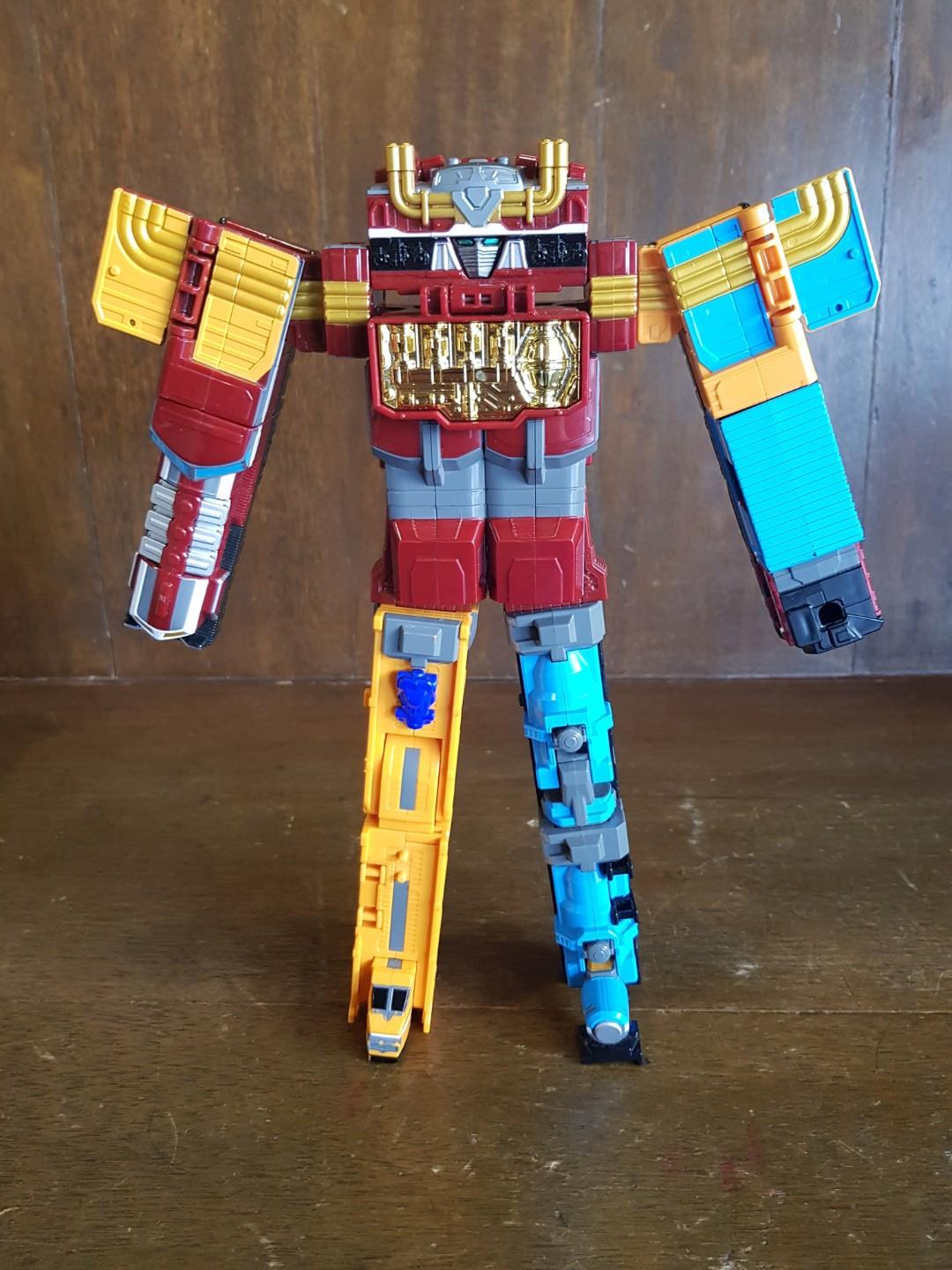 Bandai Ressha Sentai Toqger Train Union Series 6 8 Ressha Gattai Dx Diesel Oh Toys Games Action Figures Collectibles On Carousell
