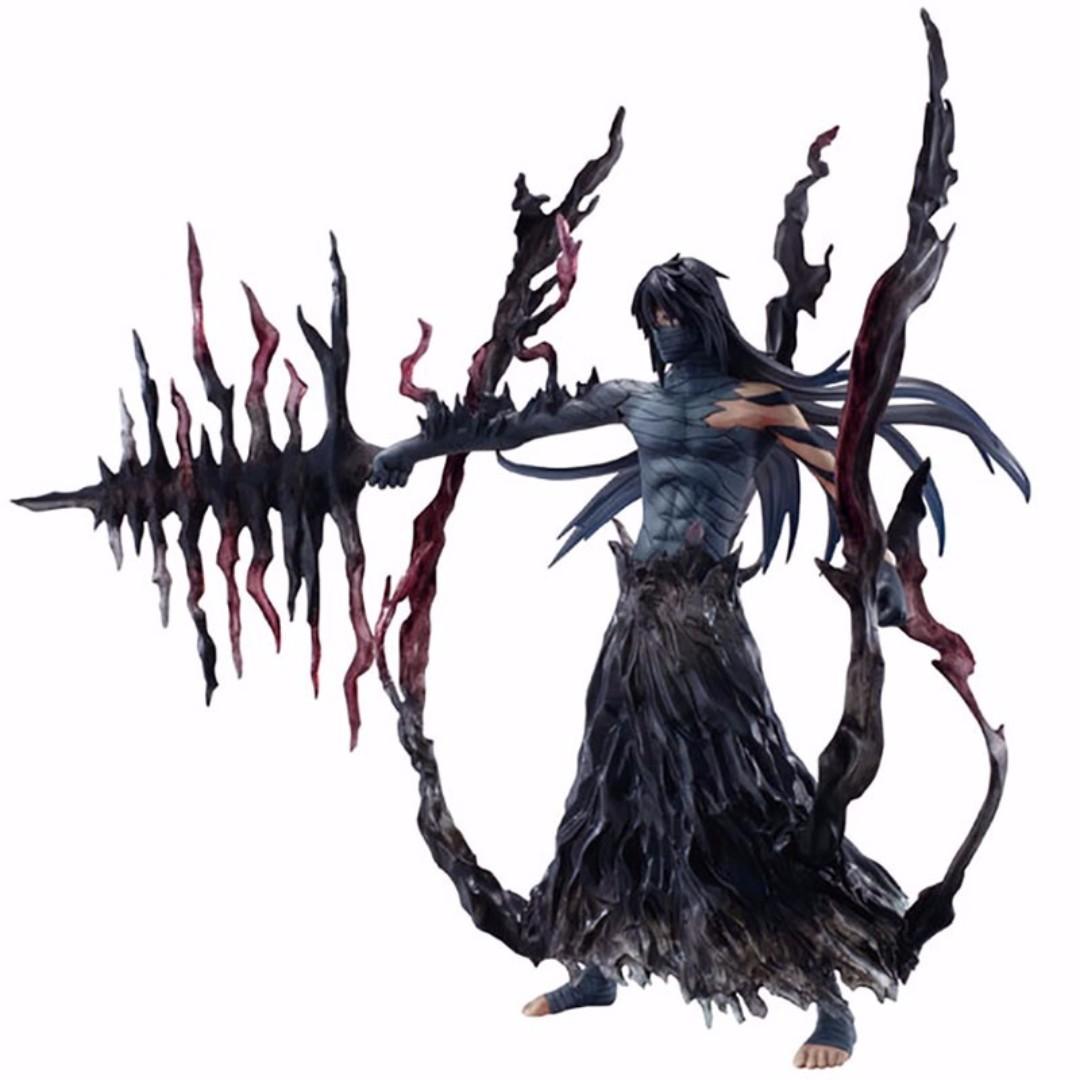 Anime Bleach Ichigo Getsuga Tenshou Statue Figure Toy Toys Games Toys On Carousell Présenté en pose d'attaque, ichigo utilise ici le getsuga tensho, une technique qui lui coûtera ses pouvoirs de shinigamis. carousell