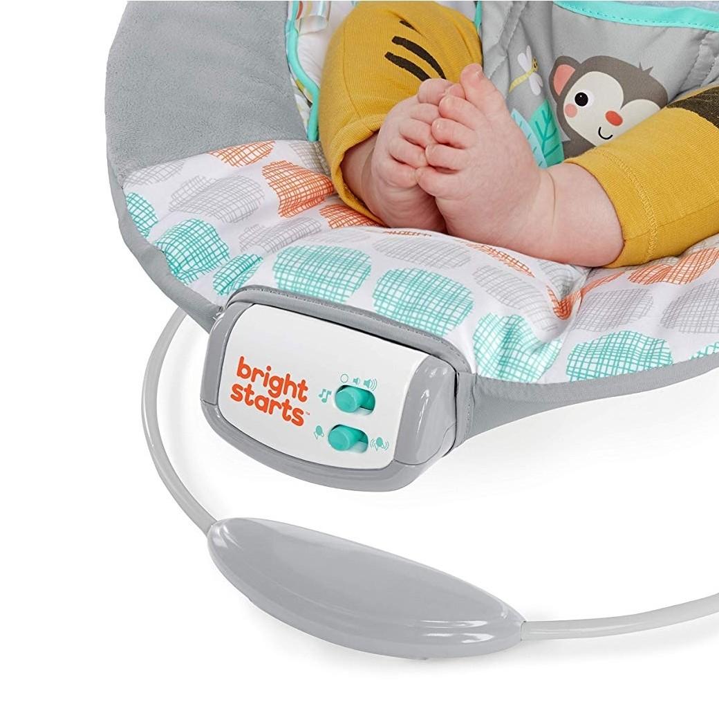 (PO) BN Bright Starts Whimsical Wild Jungle Forest Animals Lion Monkey