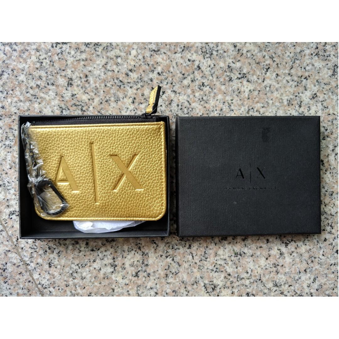 armani coin purse