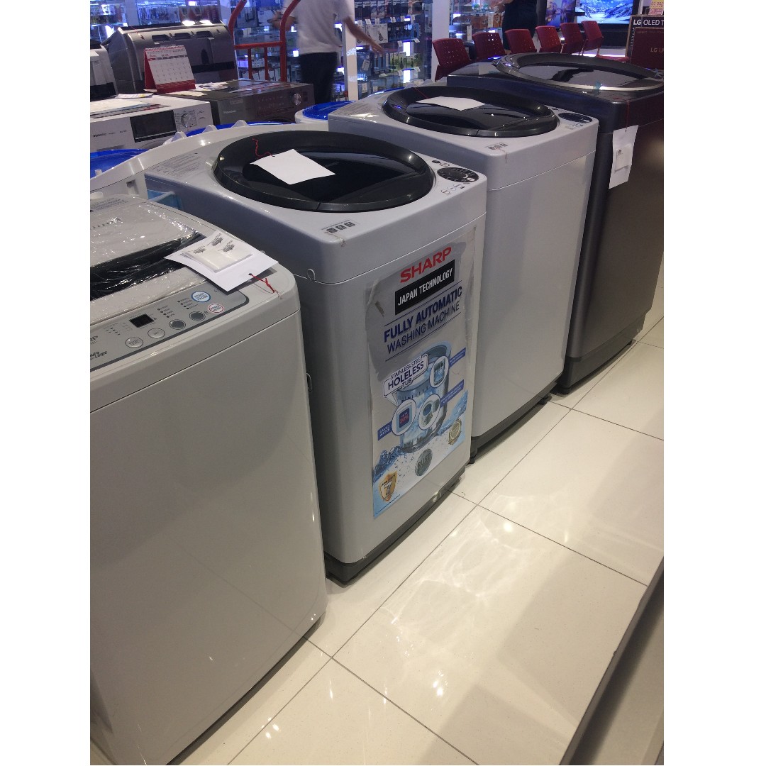 Brand New Sharp Fully Automatic Washing Machine Home Furniture Home Appliances Washing Machines And Dryers On Carousell
