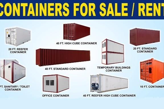 Cargo Container Vans For Sale Or Lease Or Customization Construction Industrial Construction Building Materials On Carousell