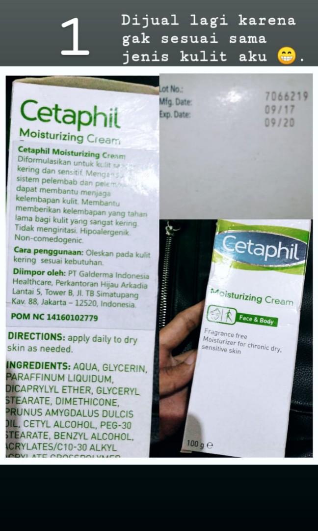 cara menggunakan cetaphil moisturizing cream