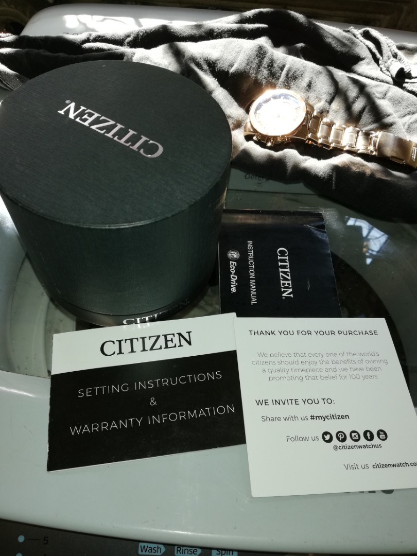 Citizen watch manual on sale e650